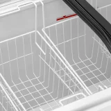 Zamrażarka skrzyniowa przeszklona do lodów mrożonek 180 l 180 W 3