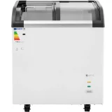 Zamrażarka skrzyniowa przeszklona do lodów mrożonek 180 l 180 W 6