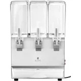 Distribuitor cu răcire triplă pentru sucuri și băuturi, 3 x 10 L, 320 W 7