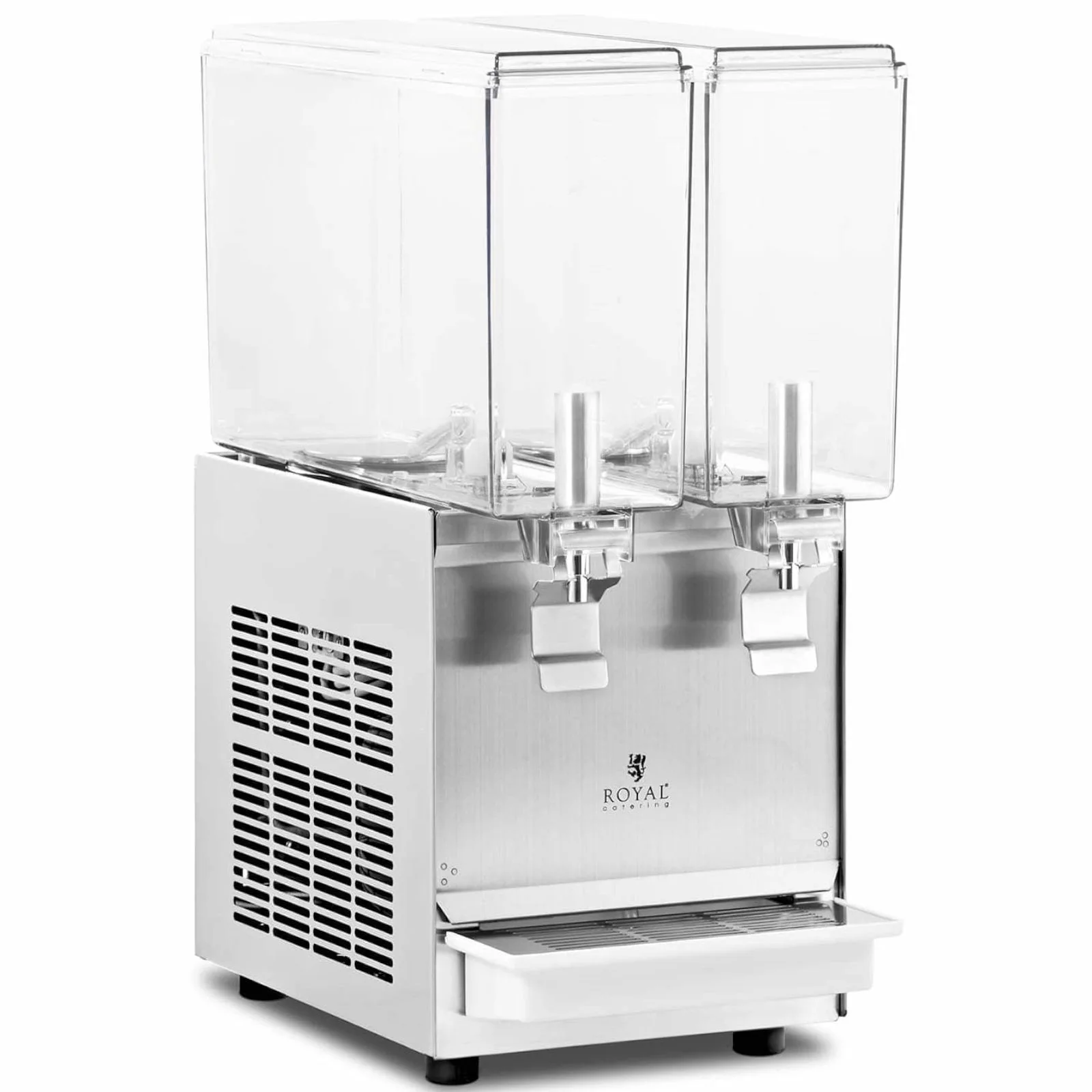 Hladni dozator za sokove i pića, dvostruki 2 x 10 L, 290 W 2