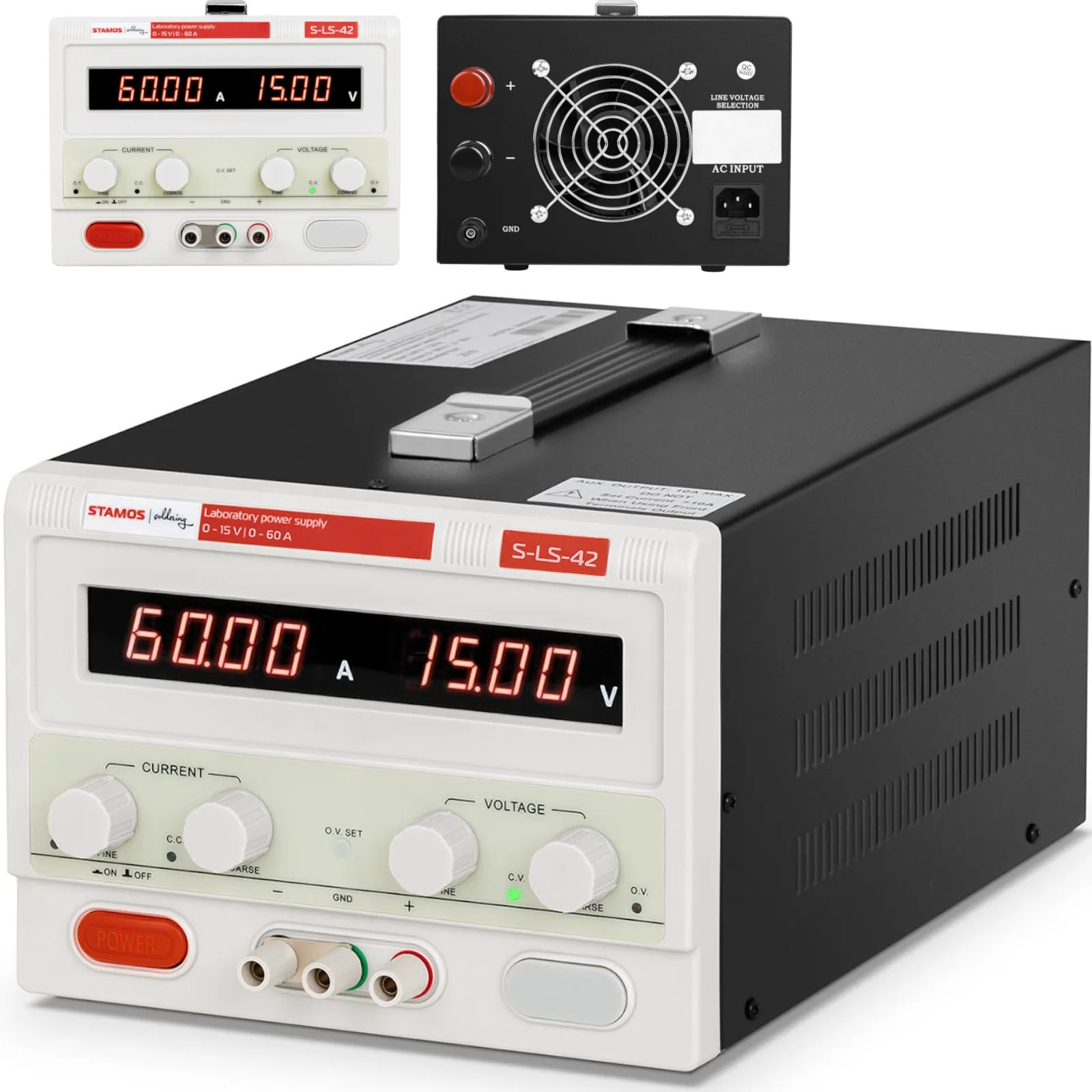 0–15 V 0–60 A DC 900 W LED laboratóriumi tápegység