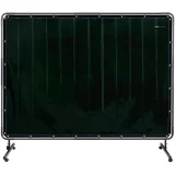 Hegesztővédő függöny kerekes kerettel, 240 x 180 cm - fekete 4