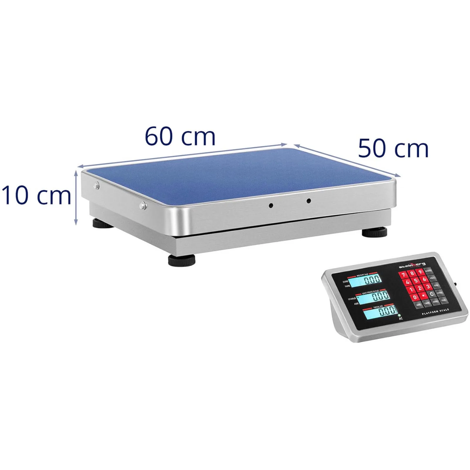 Bezdrôtová WiFi platforma s nosnosťou 300 kg / presnosťou 0,05 g 8