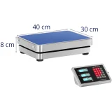Wireless WiFi Platform Scale 100 kg / 0.01 g 8