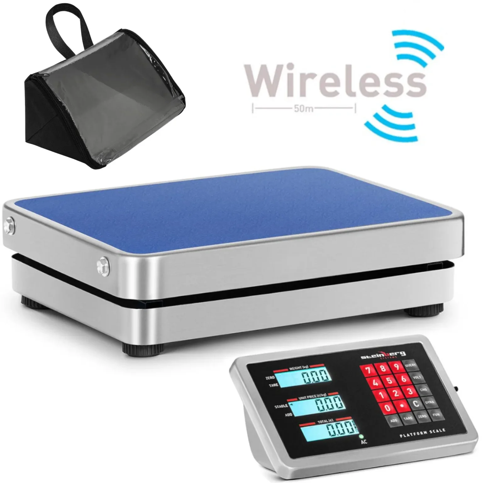 Wireless WiFi Platform Scale 100 kg / 0.01 g