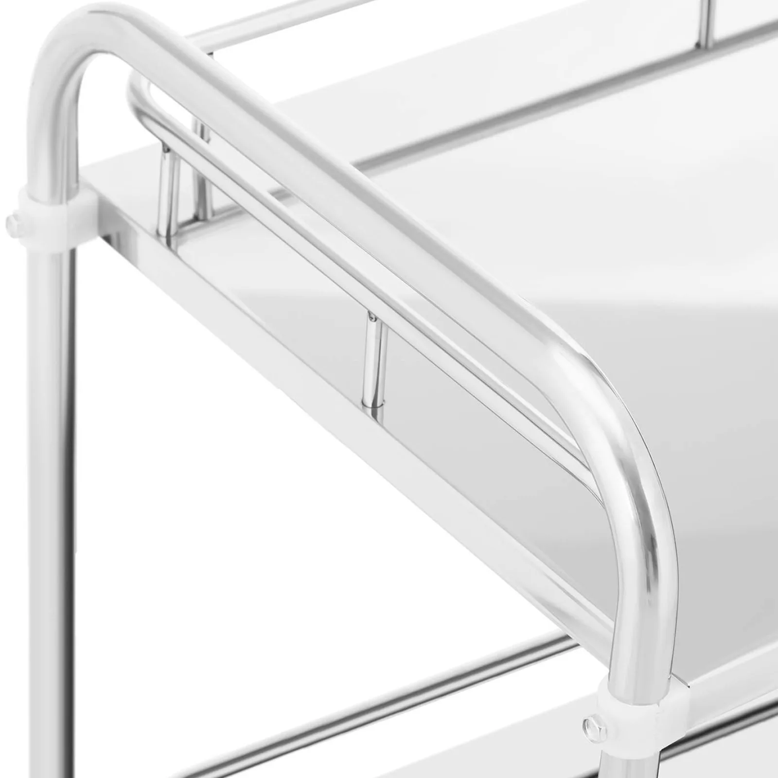 STAL laboratóriumi eljárási kocsi, 2 polc, 2 fogantyú, 71 x 42 x 86 cm 3