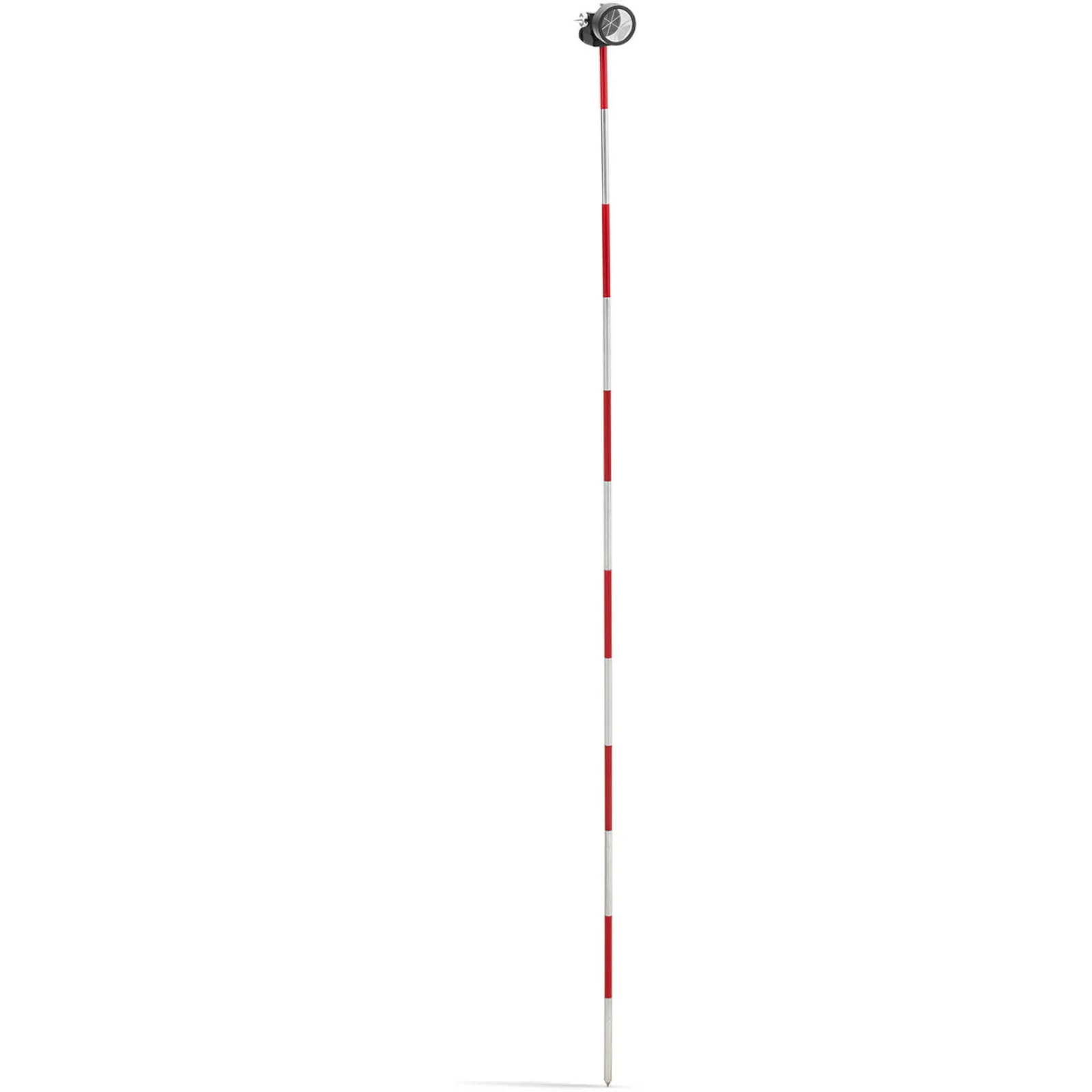 Mini prizma, mérőtükör rúddal, ezüst bevonat, átmérő 3,5 cm, 1,26 m 2