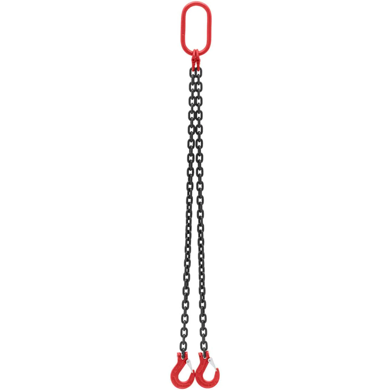 2 szálas szállító lánc hevederekkel, 2 x 1 m, 2800 kg