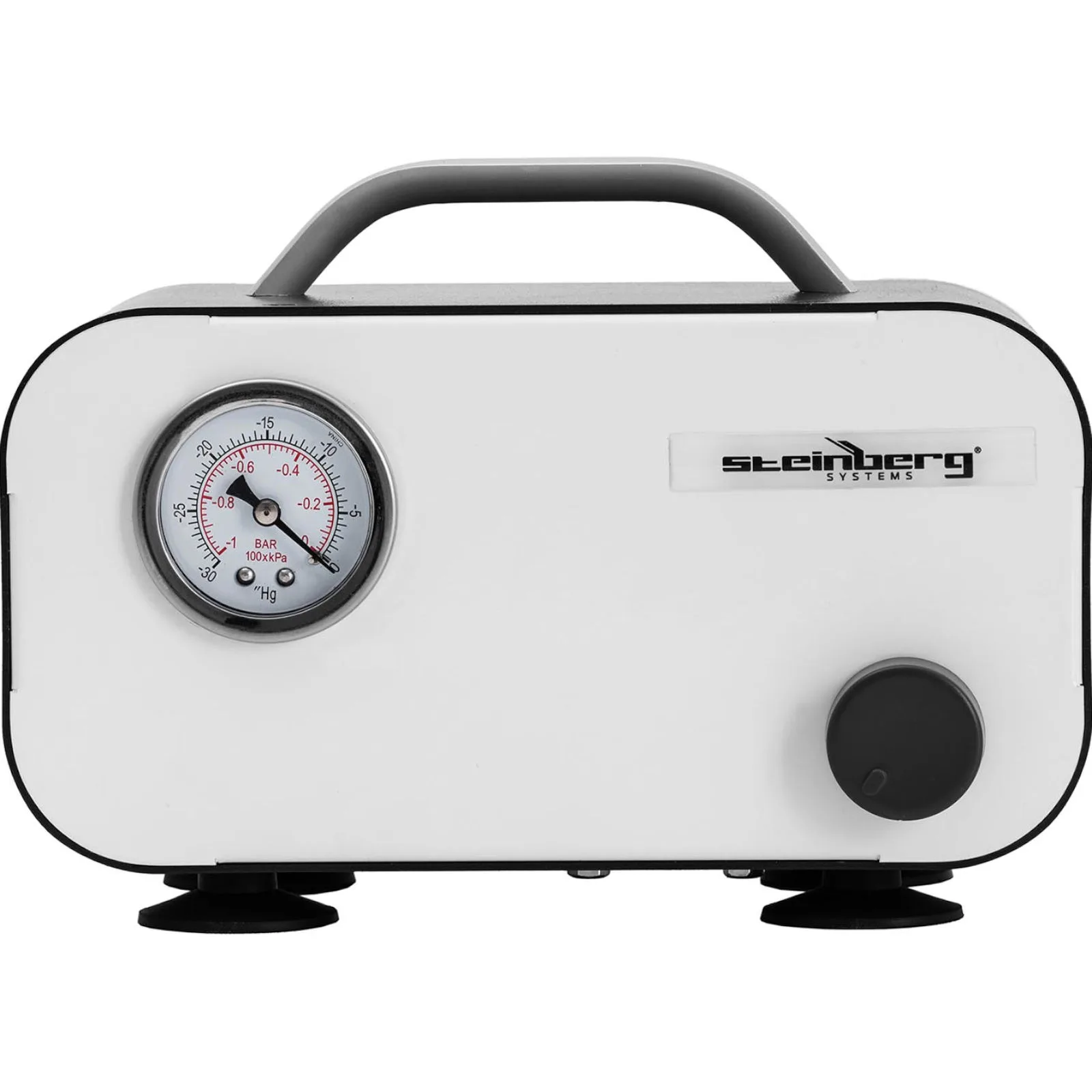 Pompa próżniowa laboratoryjna z manometrem bezolejowa 15 l/min 30 W 5