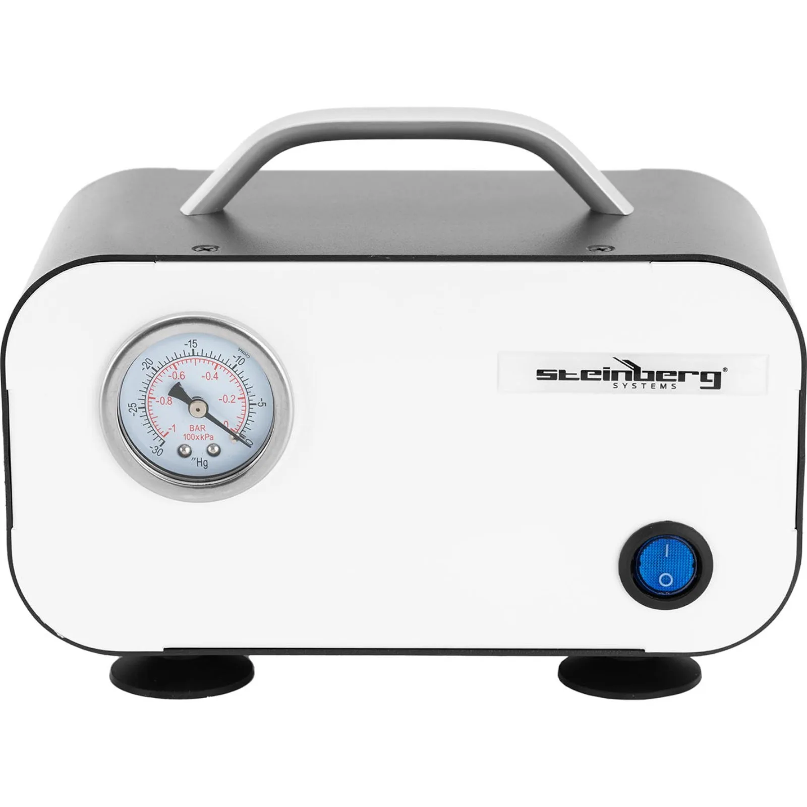 Pompa próżniowa laboratoryjna z manometrem bezolejowa 10 l/min 20 W 4