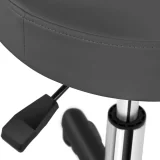 Scaun cosmetic pivotant pe roți Physa AVERSA - gri 4