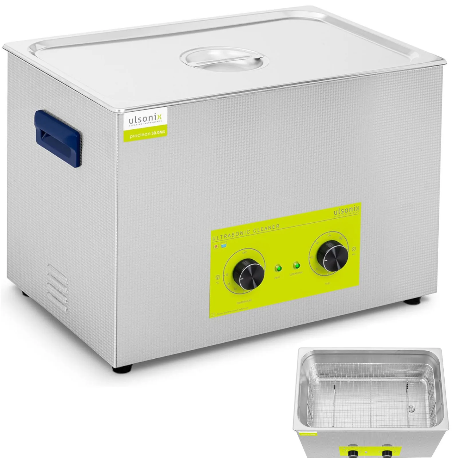 Baie de curățare cu ultrasunete, 30 L, 600 W Baie de curățare cu ultrasunete, 30 L, 600 W