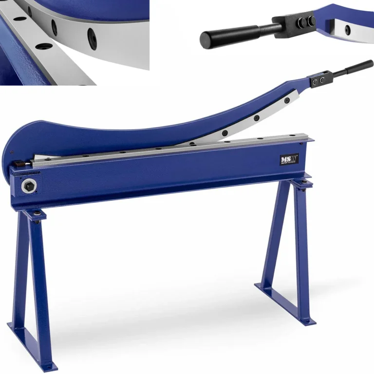 Lemezvágó guillotine, kézi, 1,5 mm, 1000 mm széles