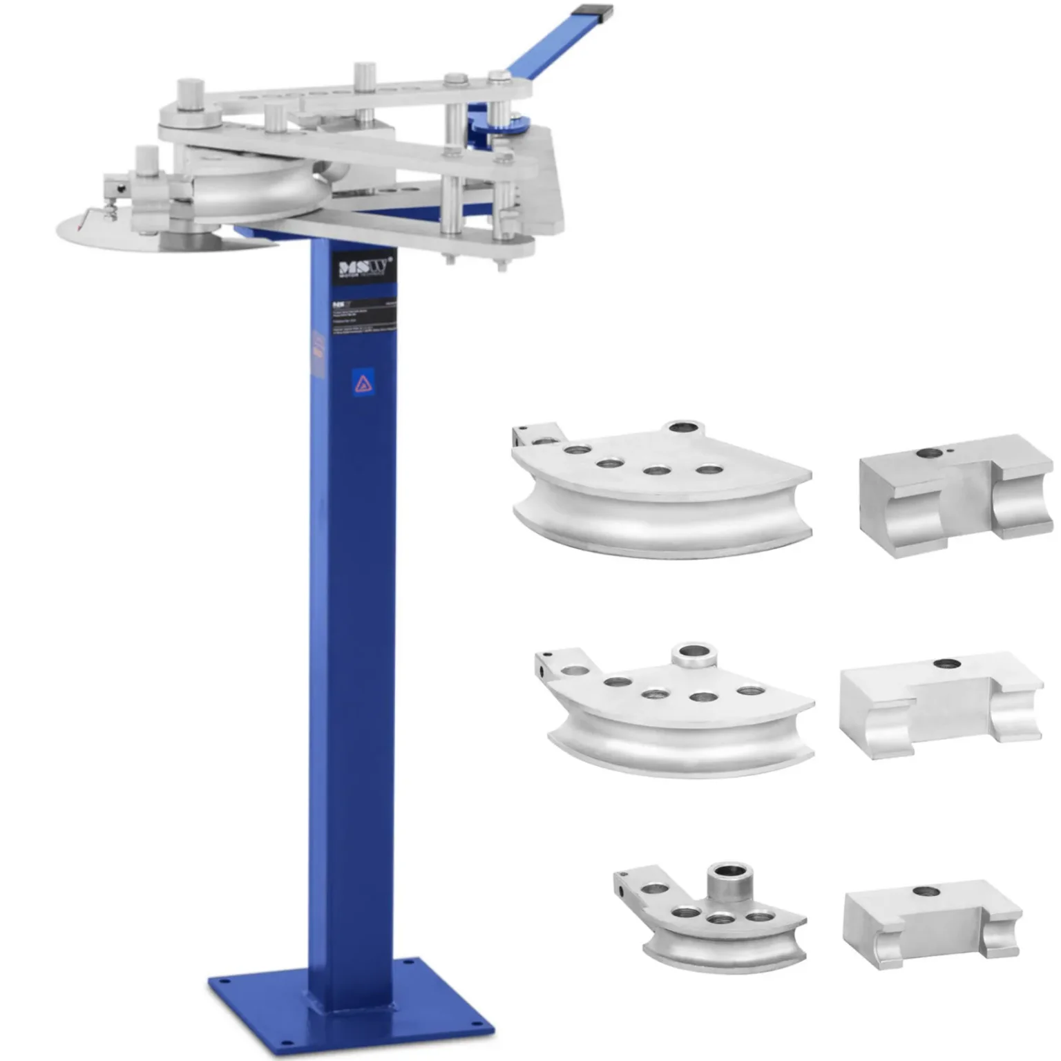 Mașină manuală de îndoit țevi și profile de până la 4 mm, 120 de grade, 3 matrițe Mașină manuală de îndoit țevi și profile de până la 4 mm, 120 de grade, 3 matrițe