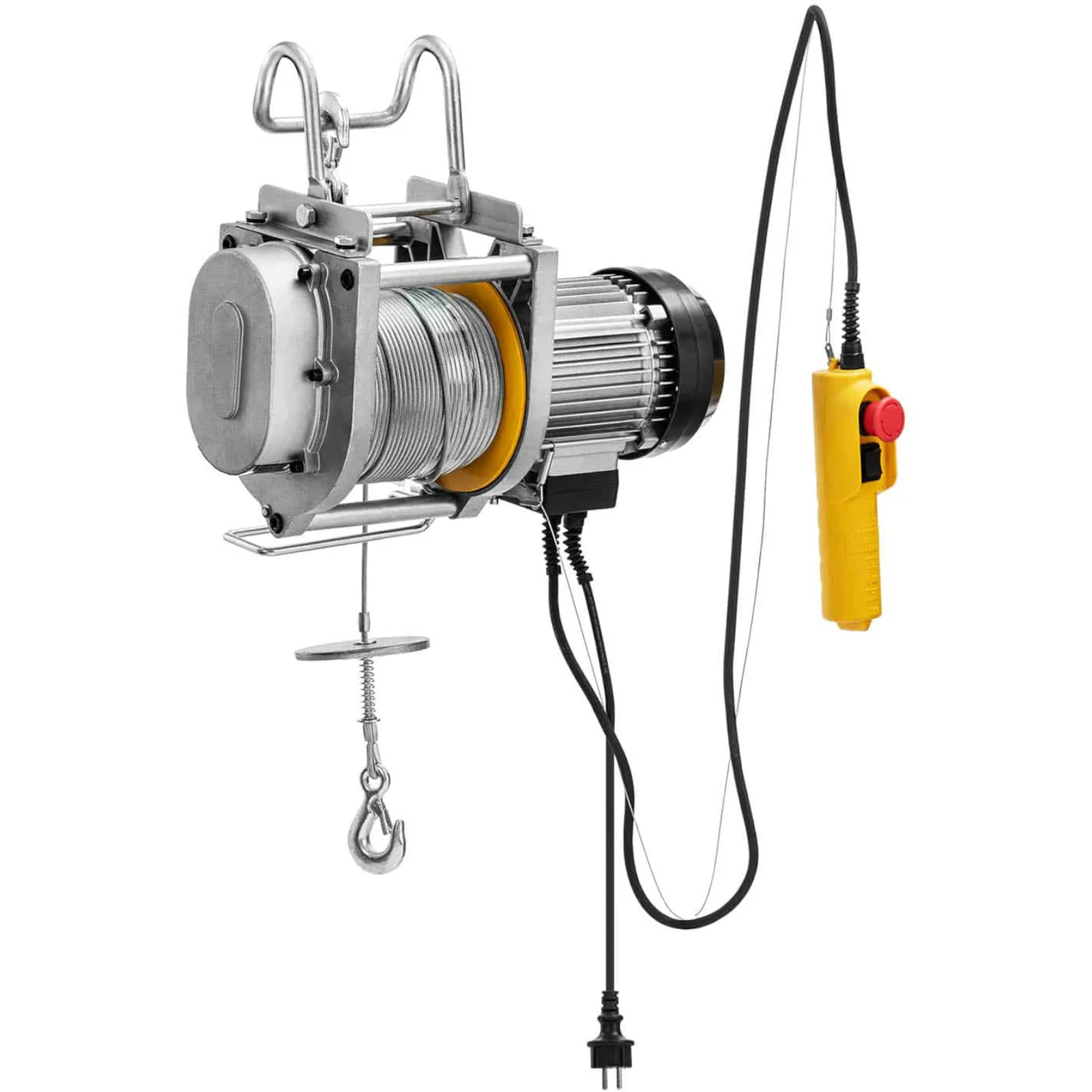 1300 W-os elektromos kötélcsörlő, 60 m, 250 kg 2