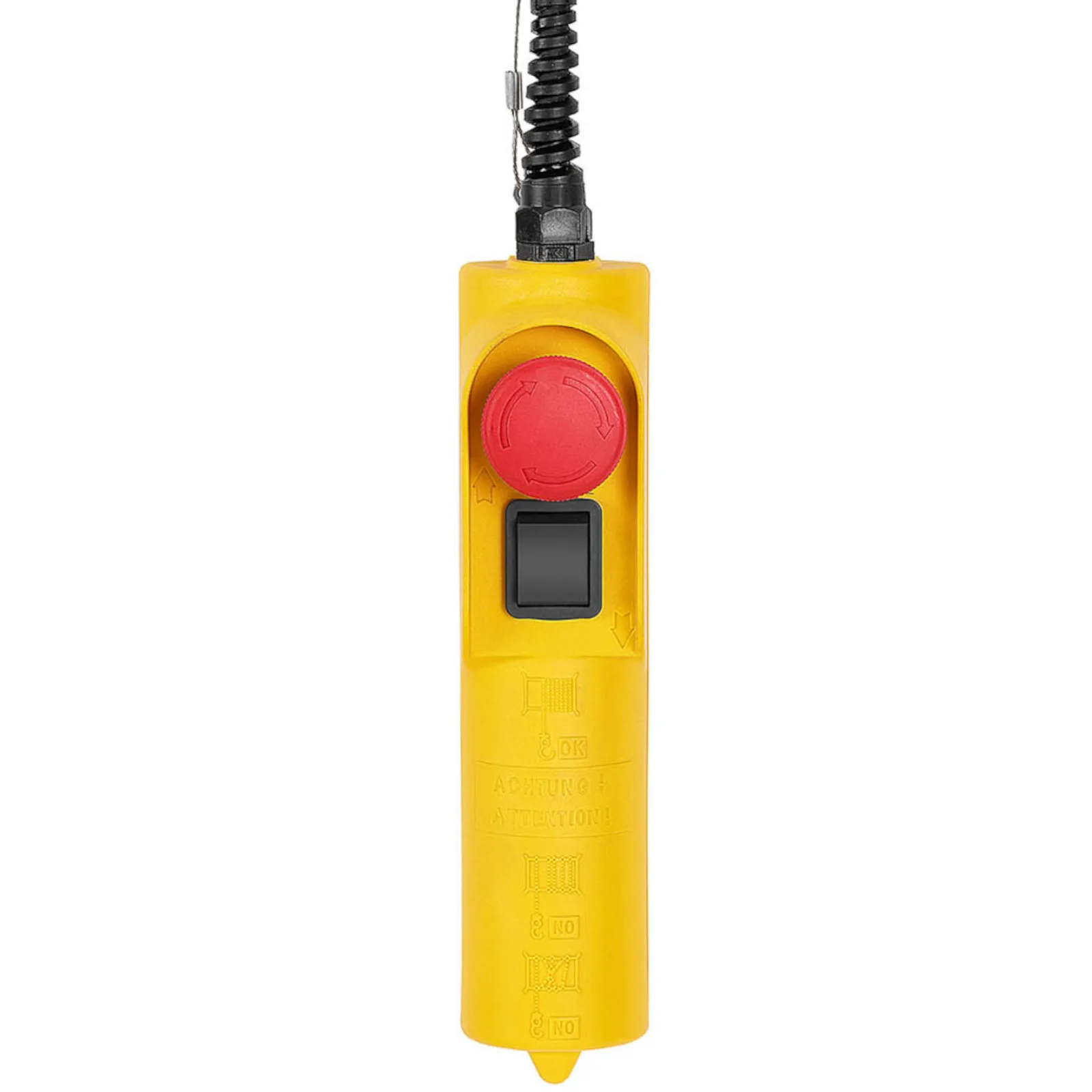 1300 W-os elektromos kötélcsörlő, 60 m, 250 kg 5