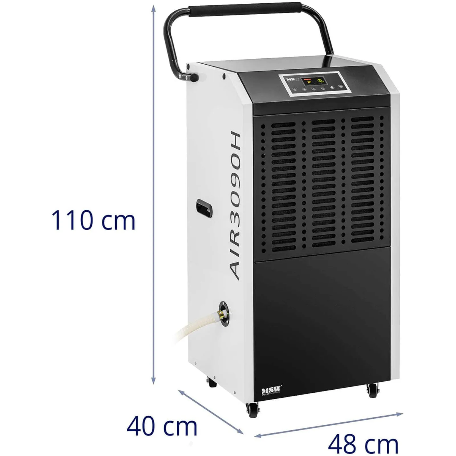 Ipari párátlanító fogantyúval, 1300 W, 1129 m³/h, akár 150 m²-ig 7