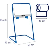 Industrijski podni držač za krpe za čišćenje, širine 40 cm, promjera 50 cm, kapaciteta do 10 kg 6