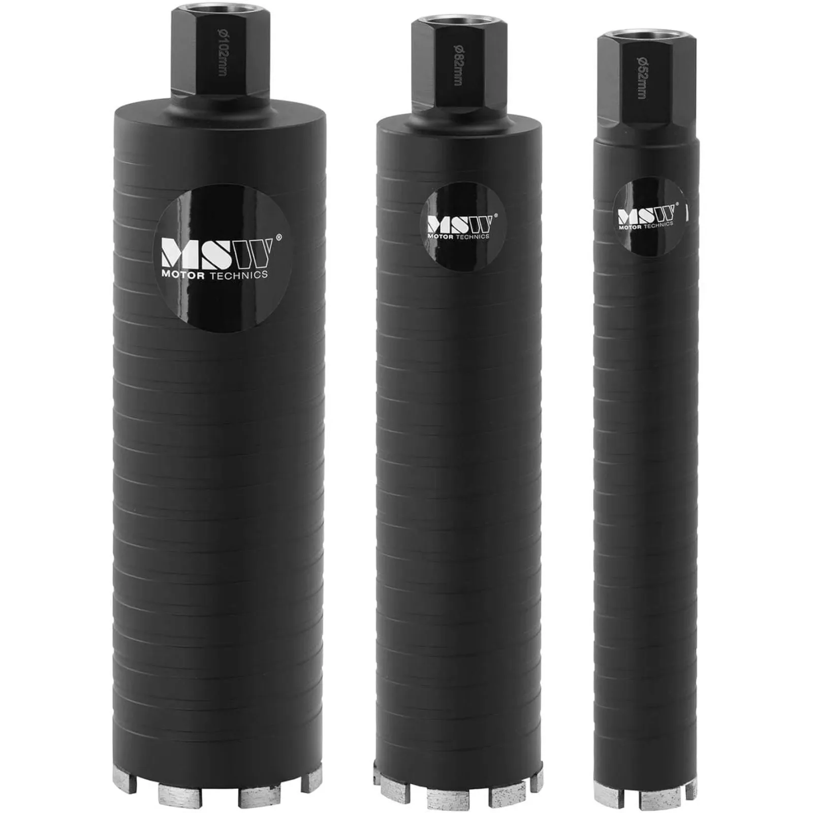 Diamond core drill for concrete with tripod and case, 1300 rpm, 2200 W 8