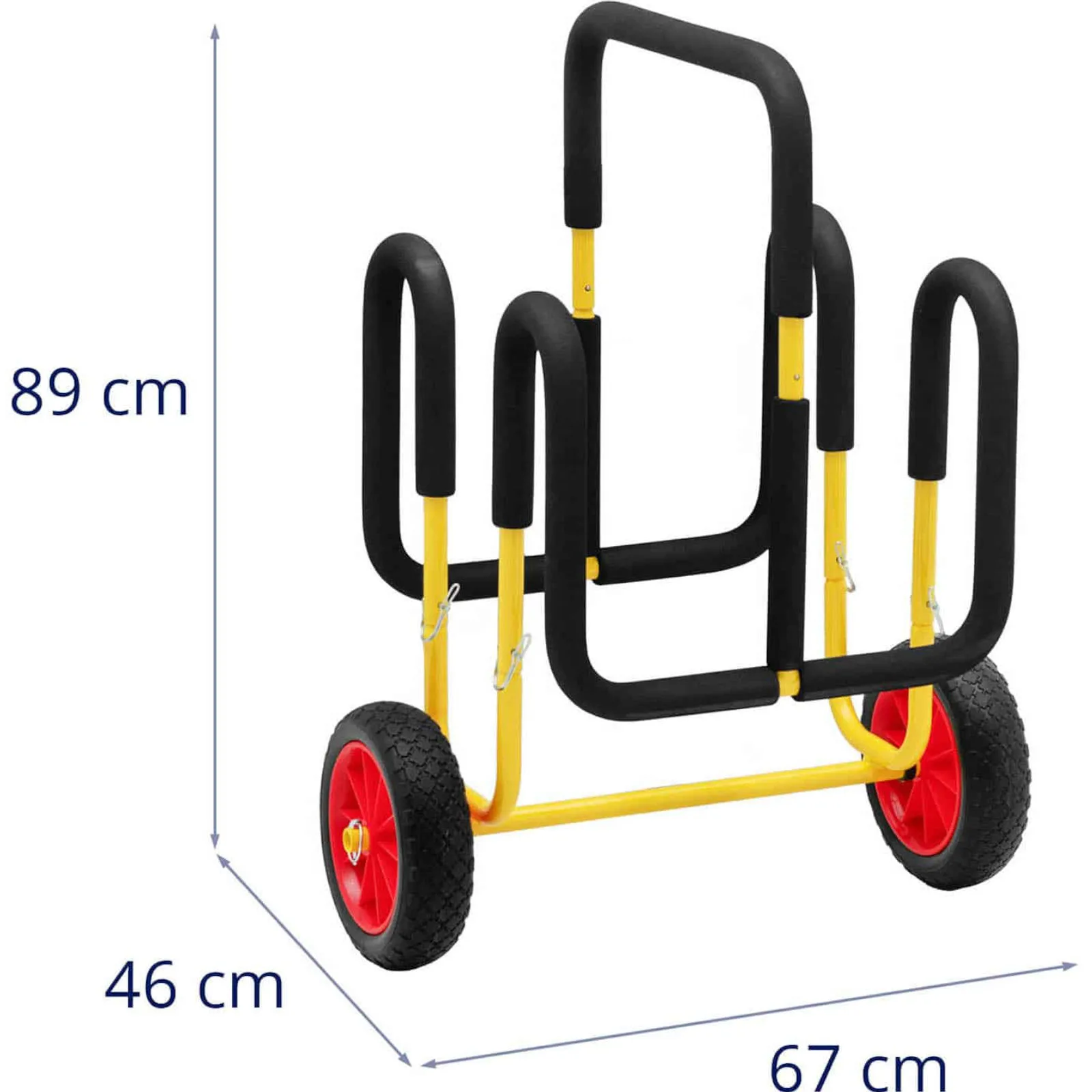 Doppel-Transportwagen für 2 SUP-Boards 6
