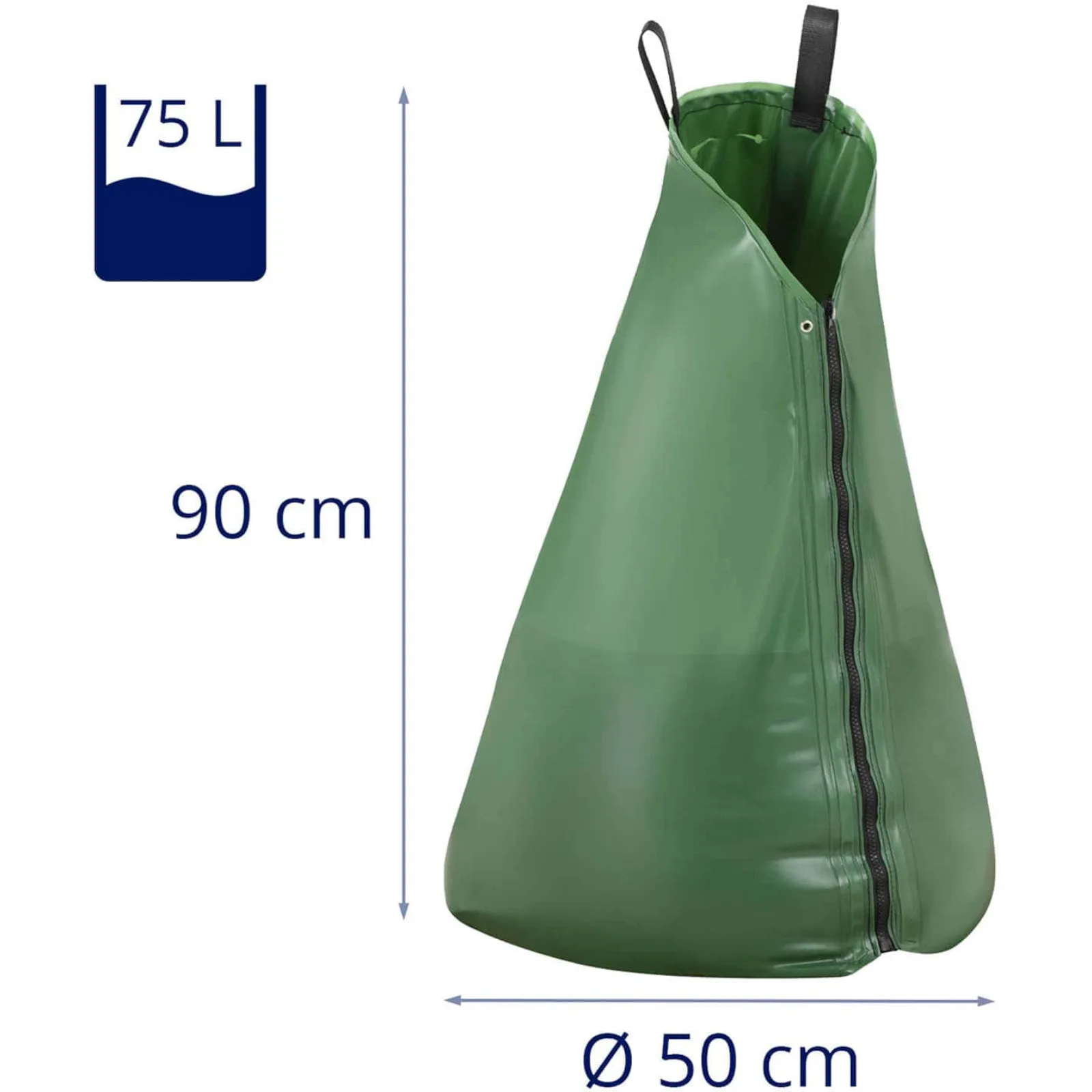 75 L drip irrigation bag for watering trees - 10 pcs. 6