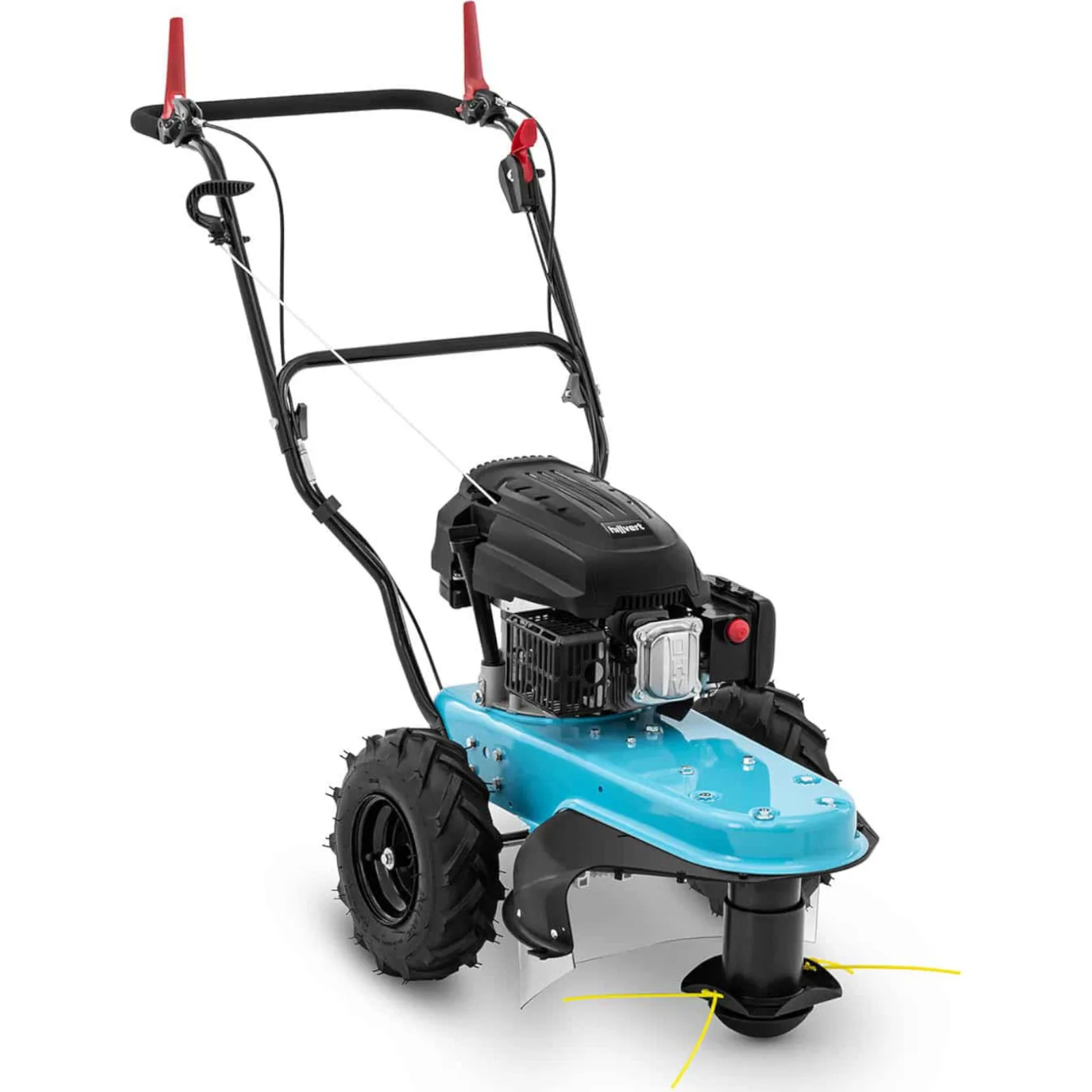 Gázüzemű fűnyíró magas fű és gyomokhoz, 58 cm vágási szélesség, 3 kW