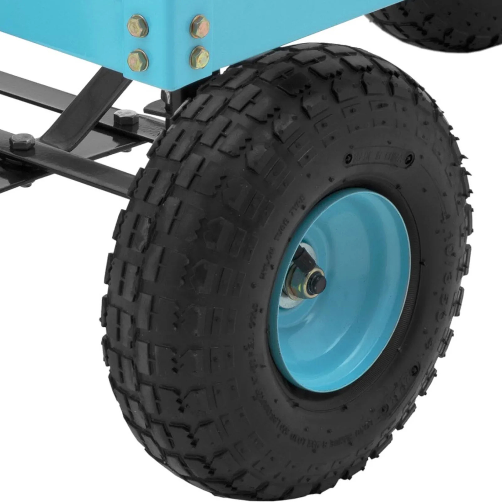 2-tier mesh garden transport cart, up to 150 kg 4