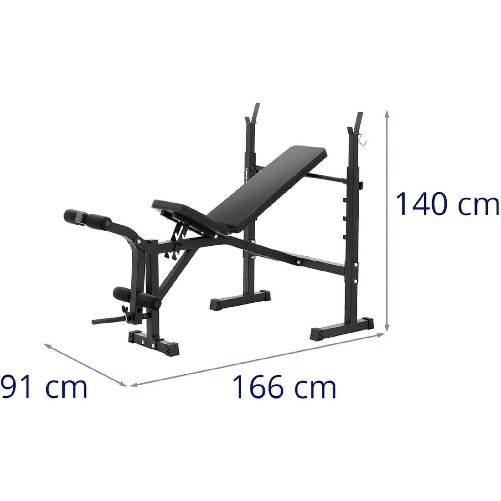 Podesiva klupa za šipku, do 100 kg 6