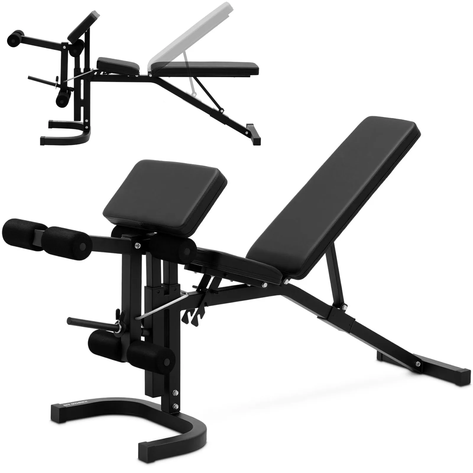 Dönthető edzőpad, 90–180 fokos szög, max. 100 kg