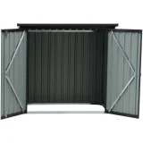 Magazie metalică pentru unelte de grădină 145 x 86 x 135 cm 2