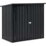 Magazie metalică pentru unelte de grădină 145 x 86 x 135 cm