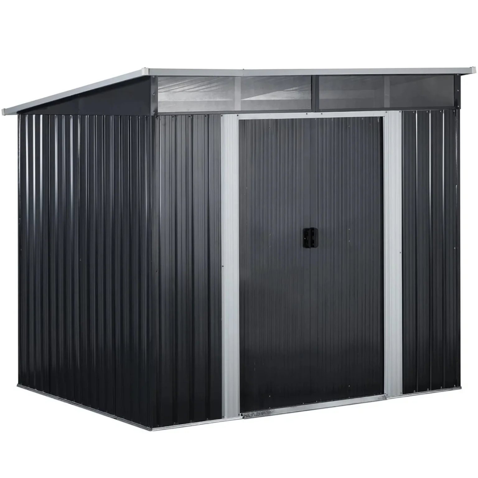 Metalna vrtna sjenica za alate 225 x 180 x 203 cm Metalna vrtna sjenica za alate 225 x 180 x 203 cm