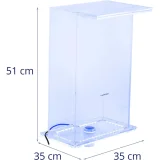 Vízesés-kifolyó LED-es világítással, 35 cm, vízáramlás 310 mm 6