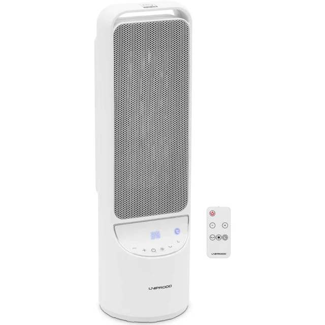 1200/2000 W-os elektromos oszlopfűtő távirányítóval