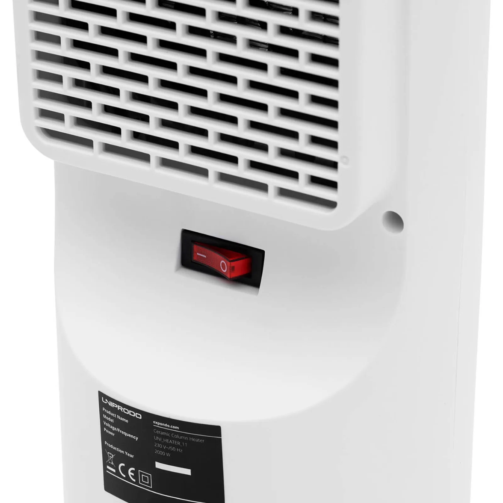 1200/2000 W električni stupni grijač s daljinskim upravljačem 4