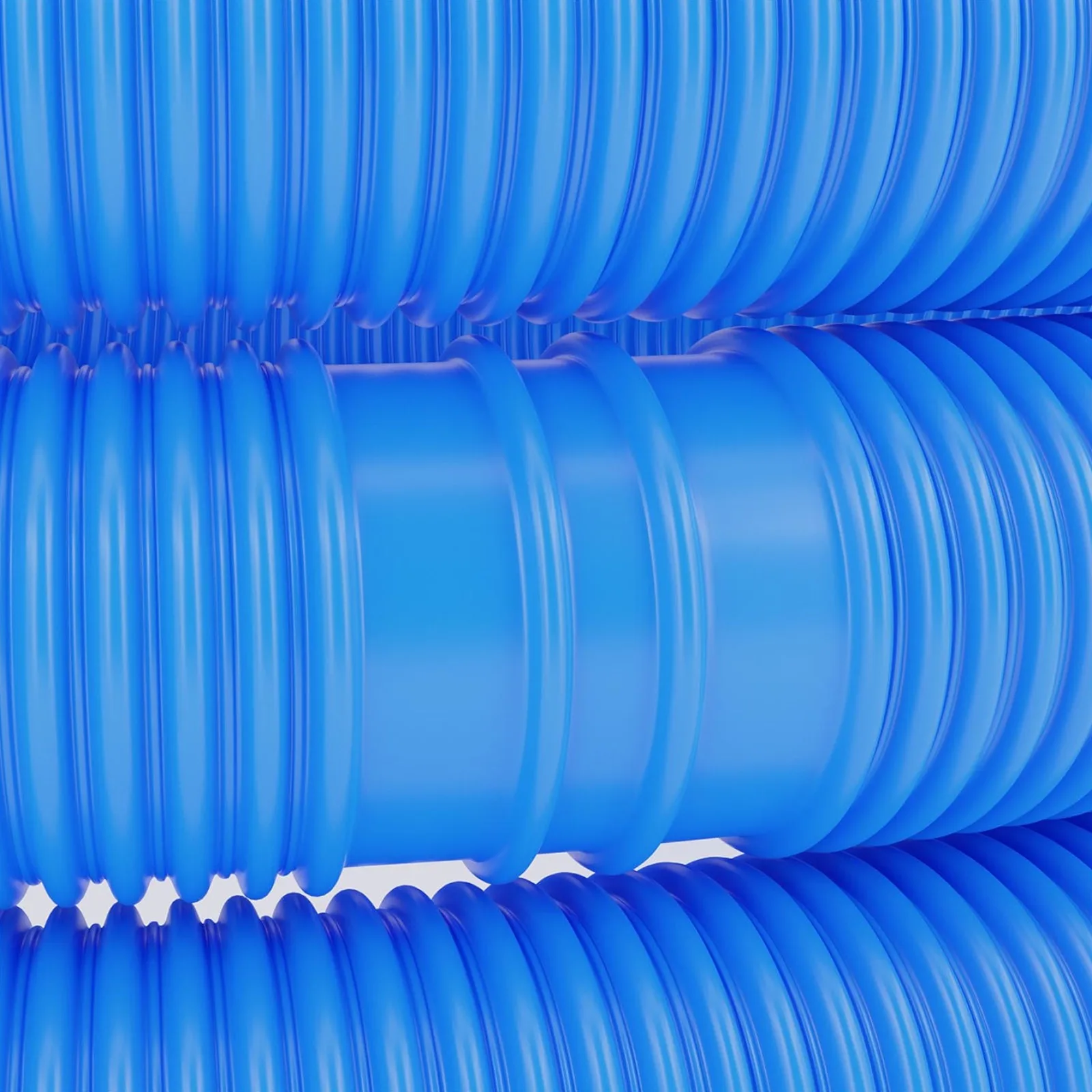 Furtun flexibil pentru pompa aspiratorului de piscină, diametru 32 mm, 6 m 3