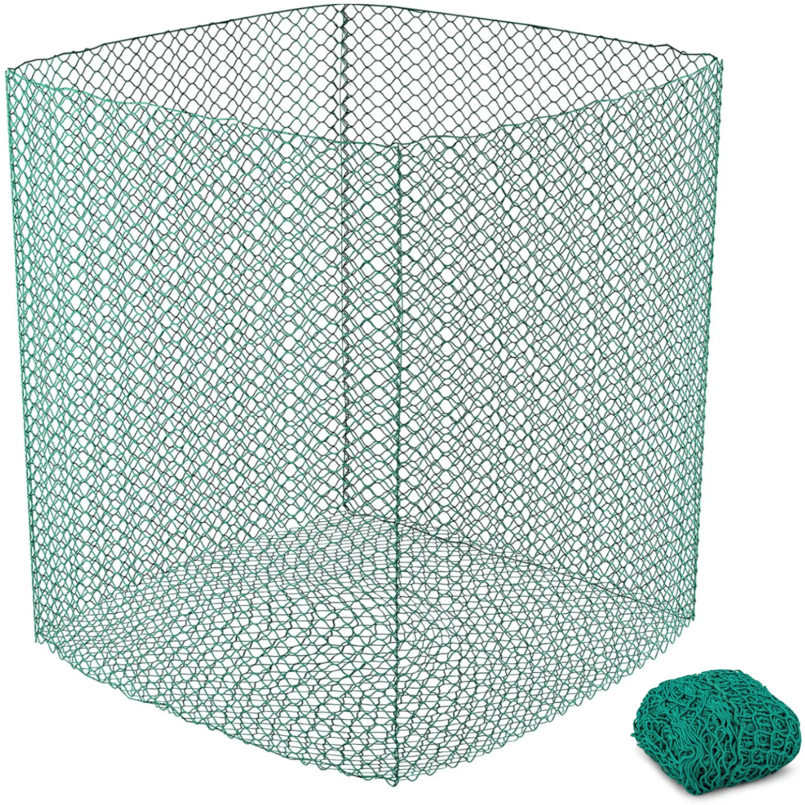 Szénaháló bálákhoz és kévékhez lovak etetéséhez, szembőség 45 x 45 mm, 1,4 x 1,4 x 1,6 m