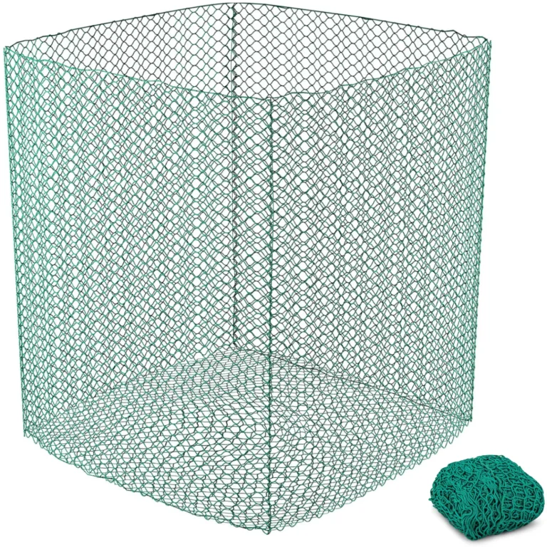Szénaháló bálákhoz és kévékhez lovak etetéséhez, szembőség 45 x 45 mm, 1,4 x 1,4 x 1,6 m