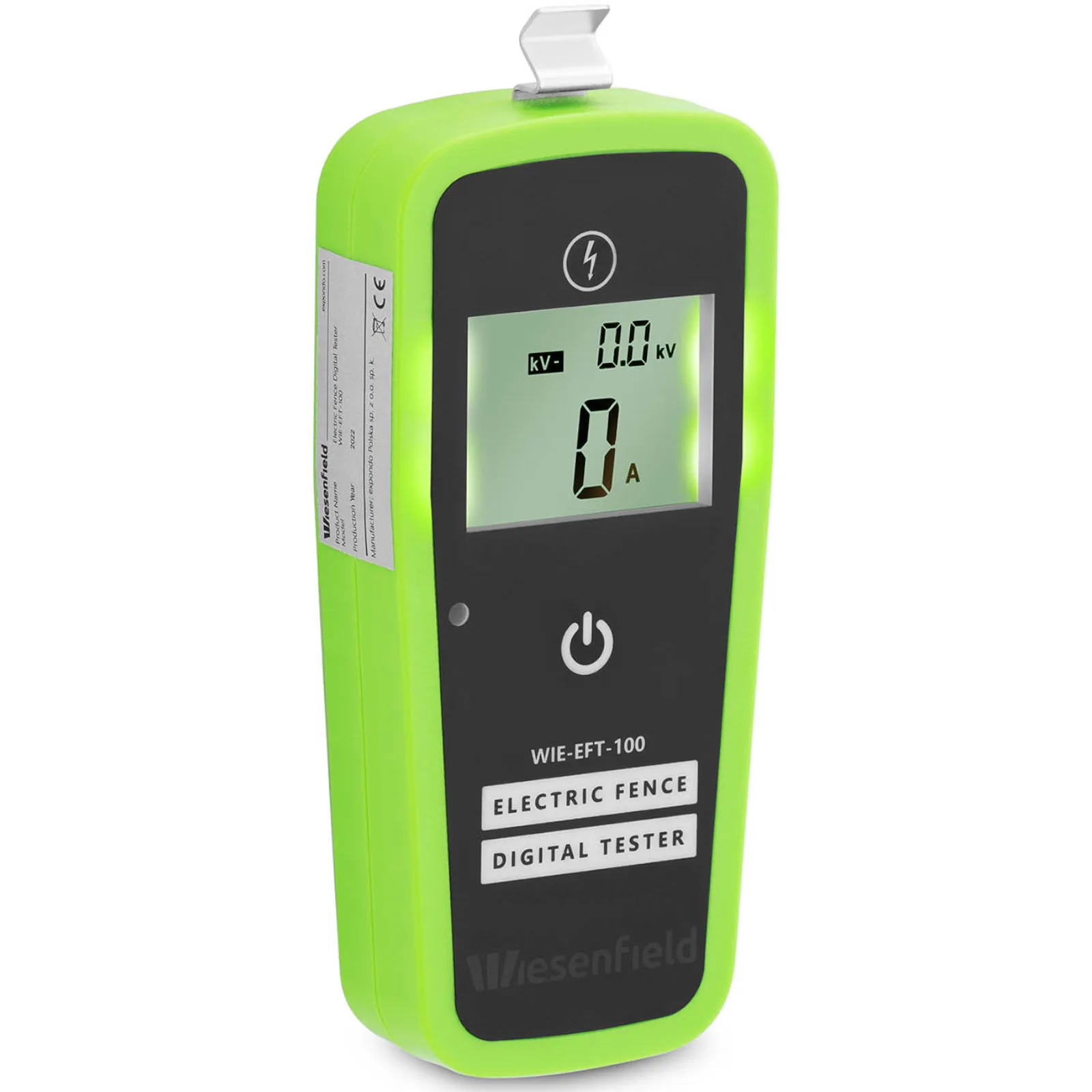 LCD elektromos kerítésfeszültség-mérő 0–12 000 V