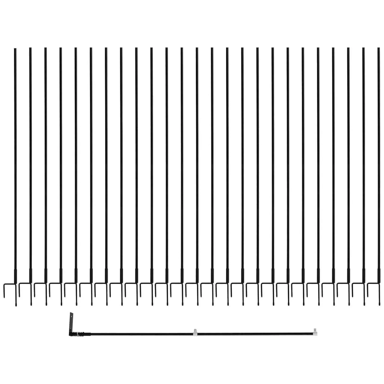 Plasă de protecție pentru găini și păsări, 1,25 x 50 m 7