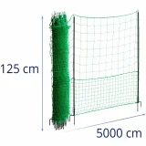 Védőháló csirkék és baromfi számára, 1,25 x 50 m 8