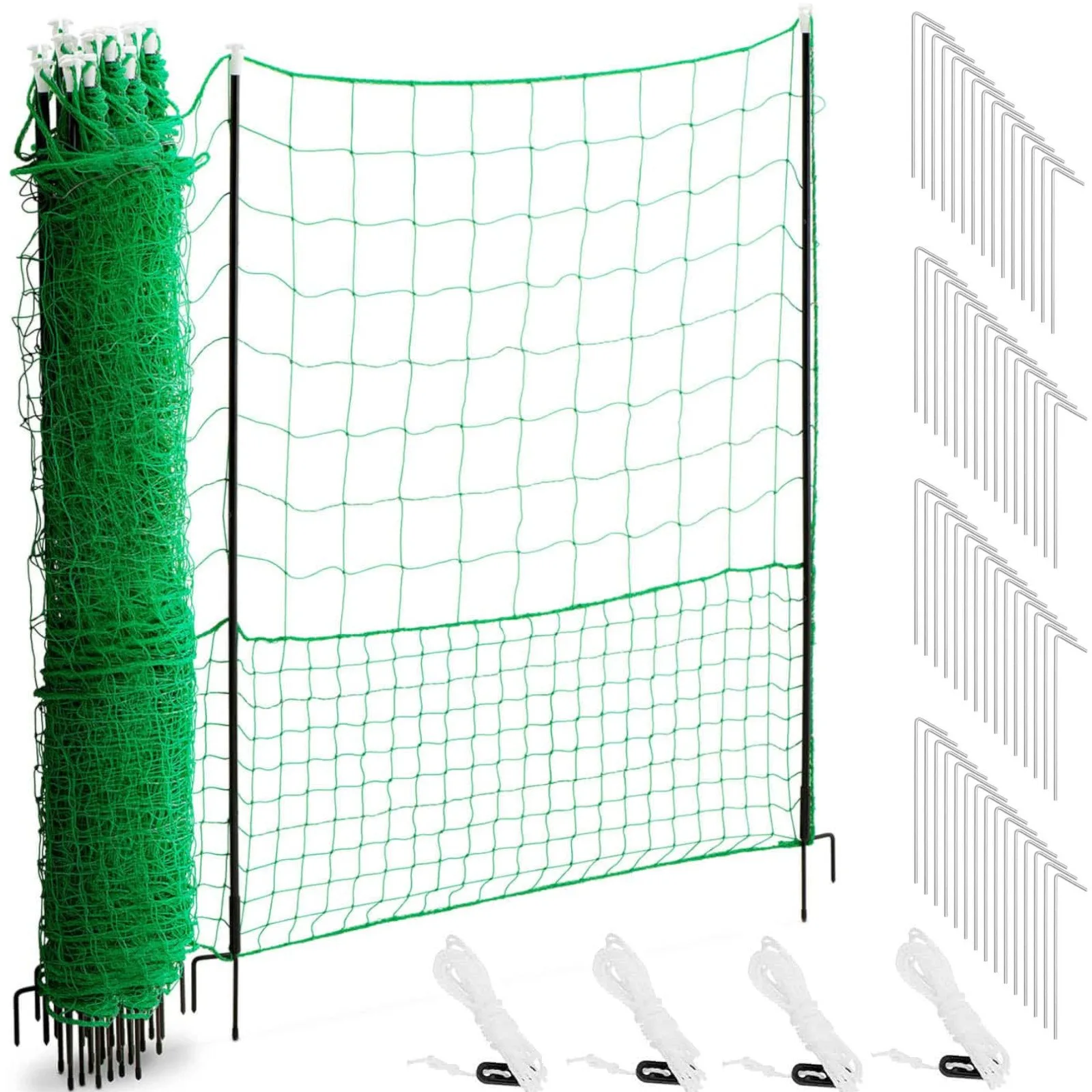 Védőháló csirkék és baromfi számára, 1,25 x 50 m