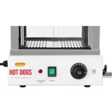 Grijač, izlog, zagrijava do 100 hot-dogova, 25 peciva, 1000 W 3