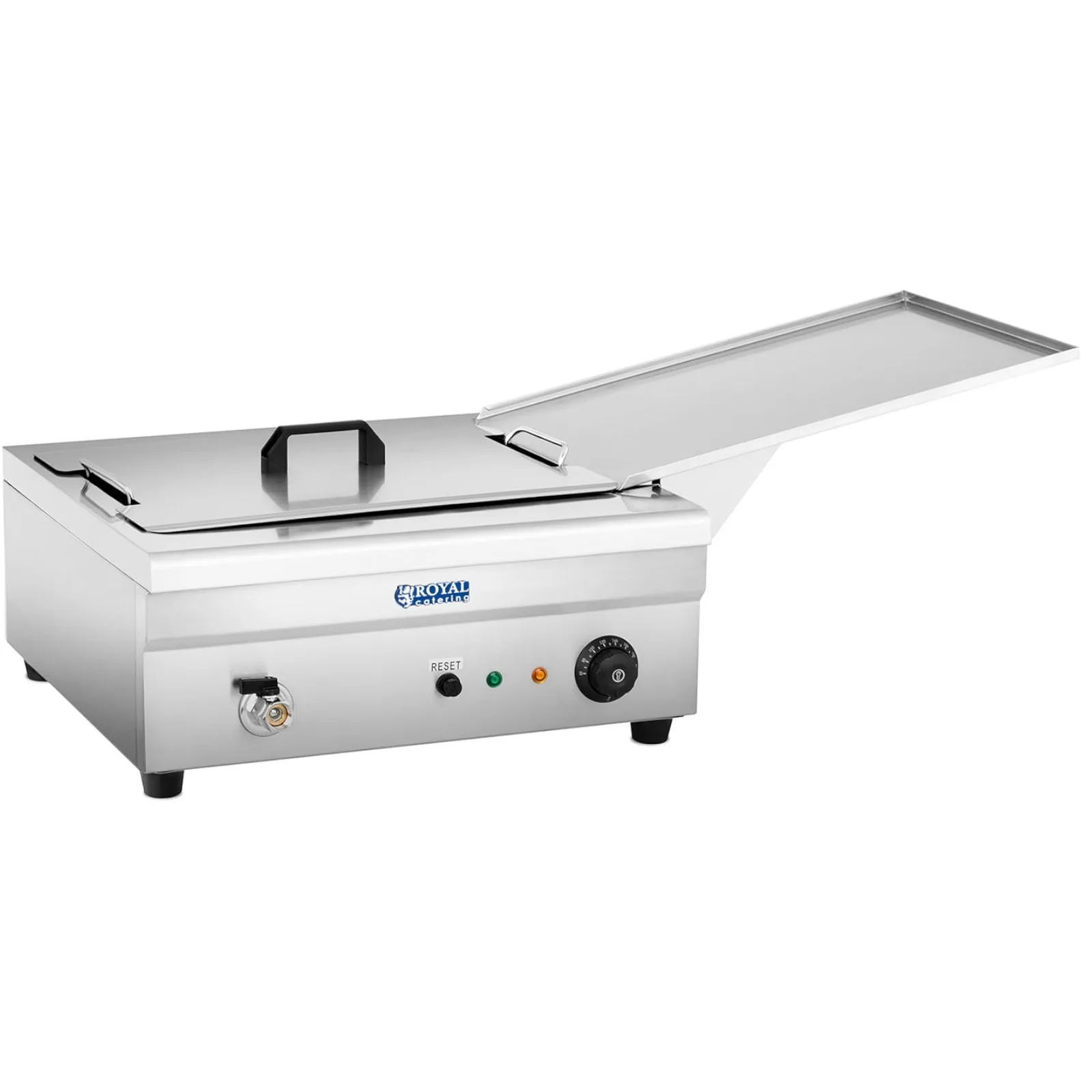 Fritéza na donuty a ryby s odkvapkávacou miskou, 3200 W, 230 V, 14 l 4