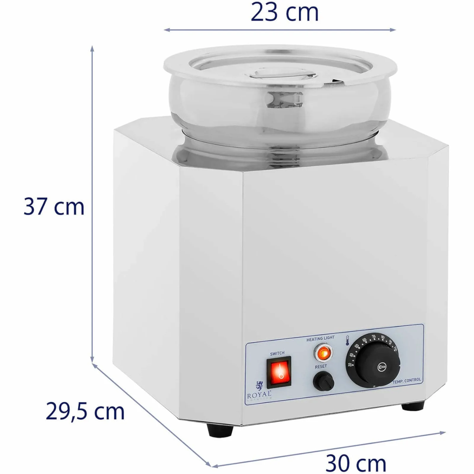 Električna vodenka, grijač za juhu, 500 W, 7 L 6