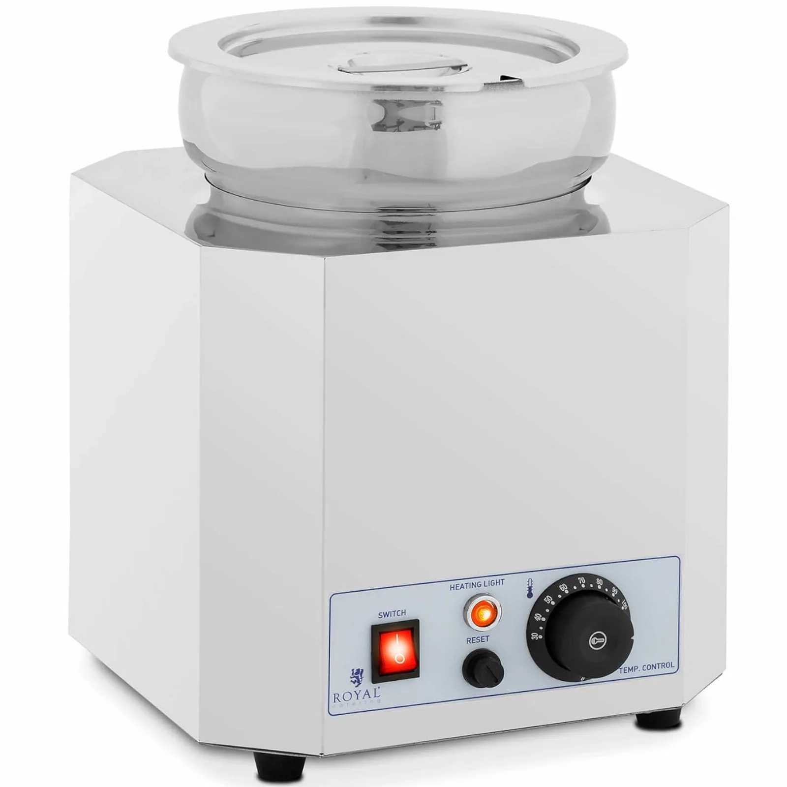Elektromos melegvíz-tartály, levesmelegítő, 500 W, 7 l