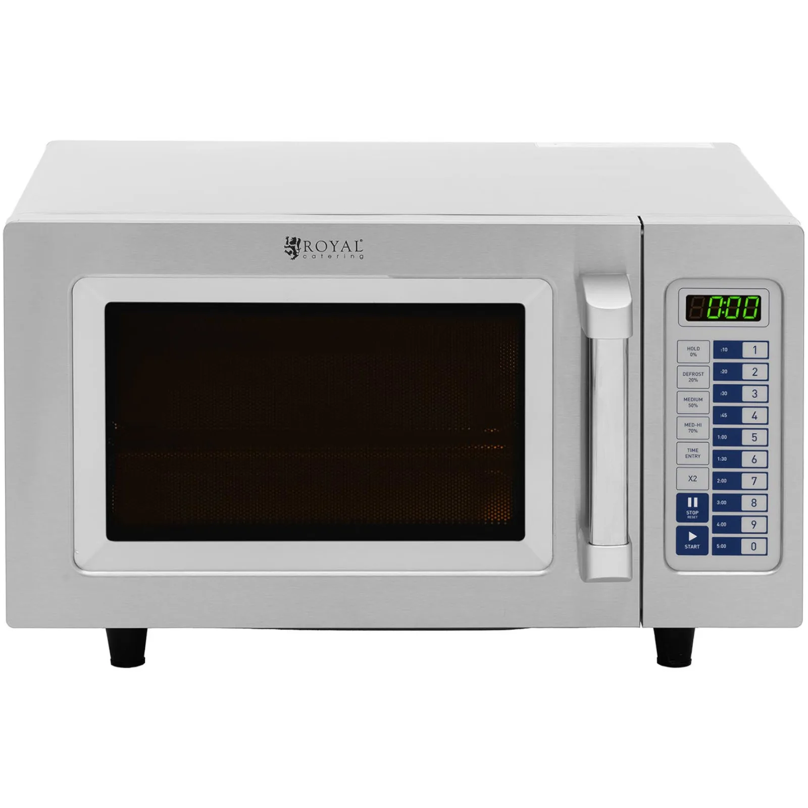 Professzionális mikrohullámú sütő, 100 program, 25 l, 1550 W 4