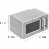 Cuptor cu microunde profesional, 100 de programe, 25 L, 1550 W 5