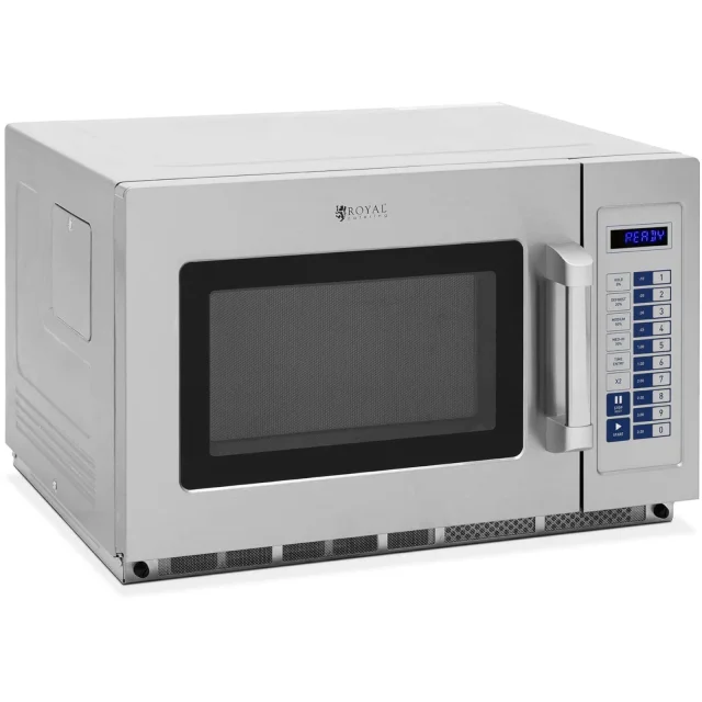 Professzionális mikrohullámú sütő, 100 program, 34 l, 3200 W