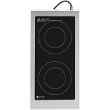 2 égőfejű indukciós főzőlap, állítható átmérő 12–26 cm, 3000 W 4